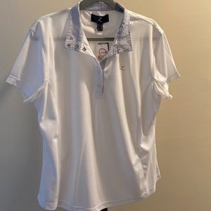 *NWT* Horze Blaire Short Sleeve Show Shirt